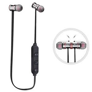 Wireless sport In-Ear neck headphones bluetooth earphones for running