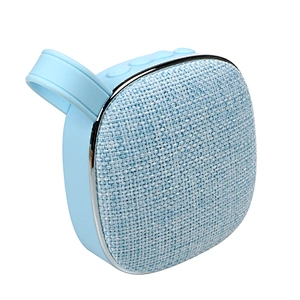 With Microphone TF misch player wireless portable promotion fabric speakers