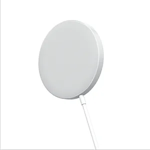 stock Magnetic Wholesale mobile phone charger i12 Pro Qi faster 15w wireless magnet charger
