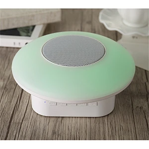 Portable Bluetooth Stereo Music Blue Tooth Emergency Bedroom Kids Mic Mini Warm Night Lamp Led RGB Light Wireless Speaker