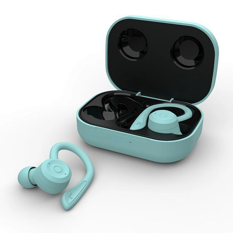 waterproof Sport headphone BT 5.0 true wireless earphones earhook TWS Headset