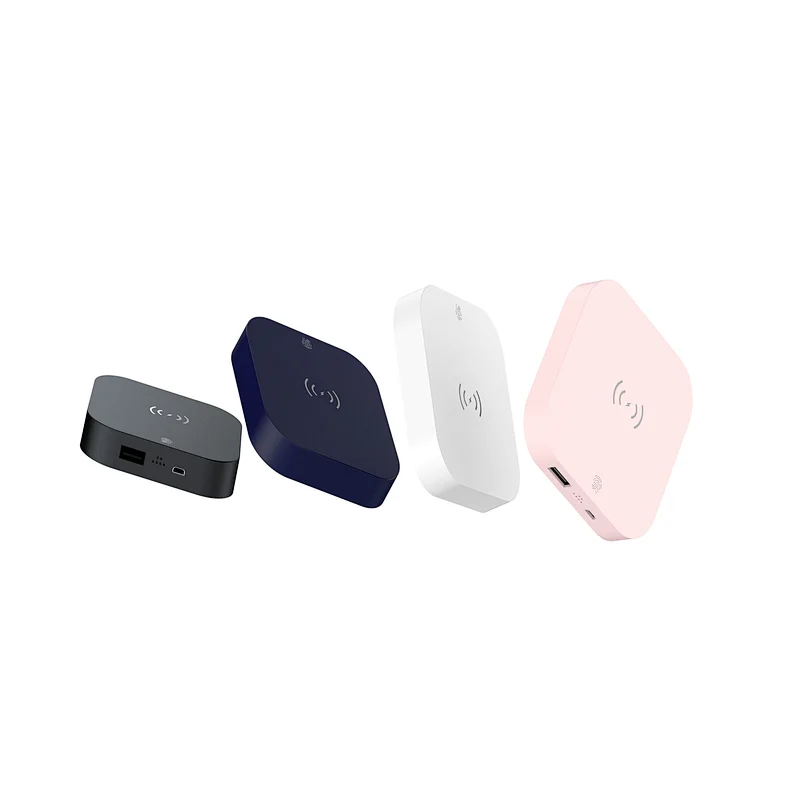 Universal Lithium Battery Portable Mobile Power Bank 4000mah Slim Wireless Charging Power Bank