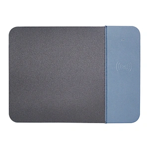 universal compatible Leather fast qi wireless charging charger mouse pad