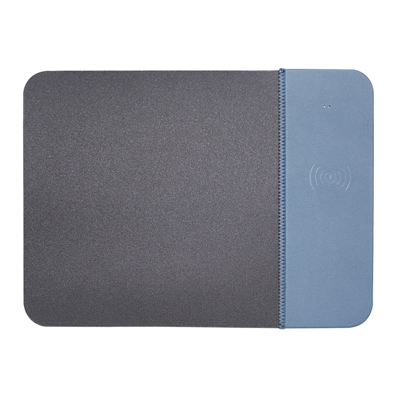 universal compatible Leather fast qi wireless charging charger mouse pad