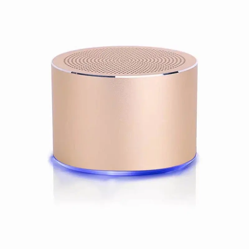 OEM Logo Aluminium Metal Wireless Bluetooth Sound Box Speaker