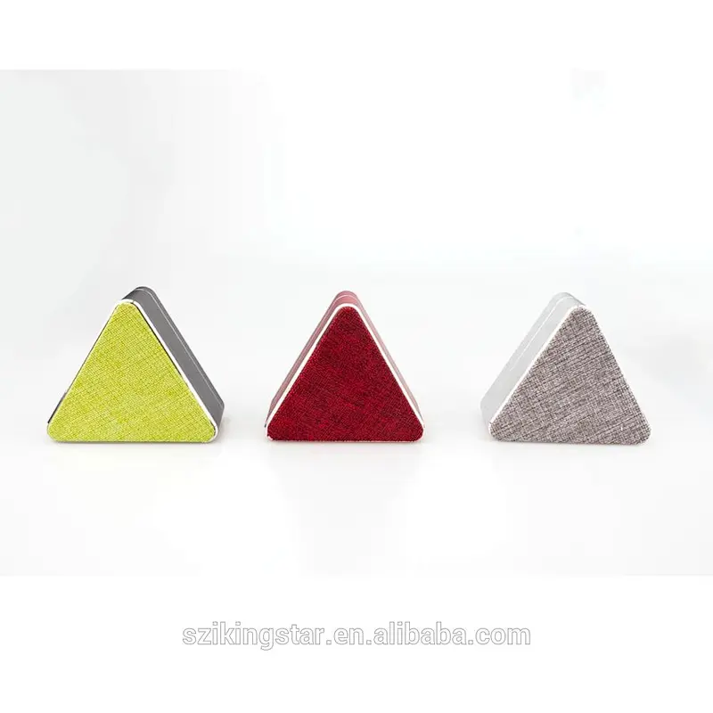 souvenir mini logo wireless triangle speaker