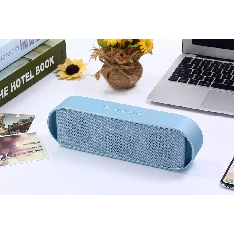 With 2 Drive Units Subwoofer 6W Metal Fabric Wireless Speaker
