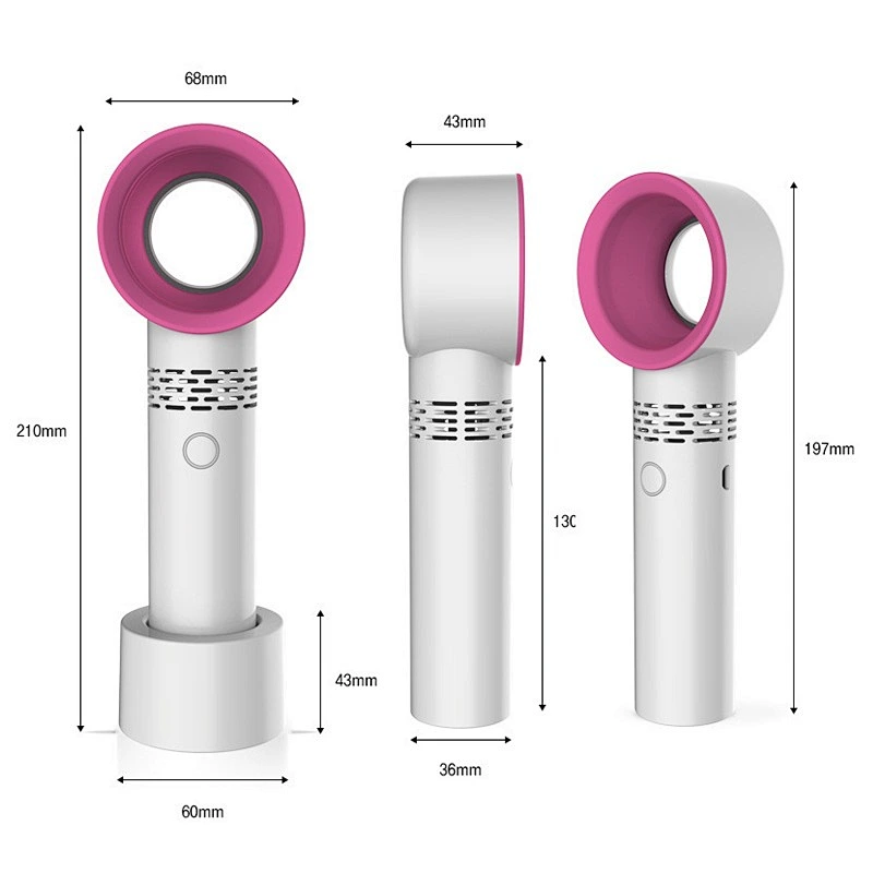 Promotion Gifts Hand Hold Mini Bladeless Air Cooloer USB Fan