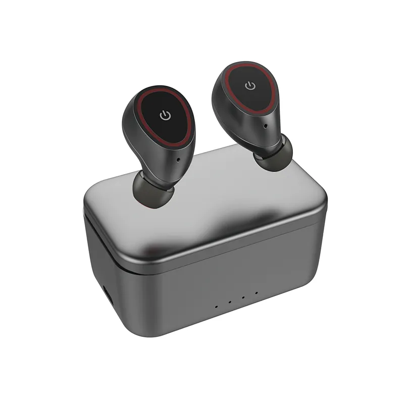 Best selling products tws earbud with case charging mini Noise Canceling  V5.0 bluetooth tws earbuds for mobile phone