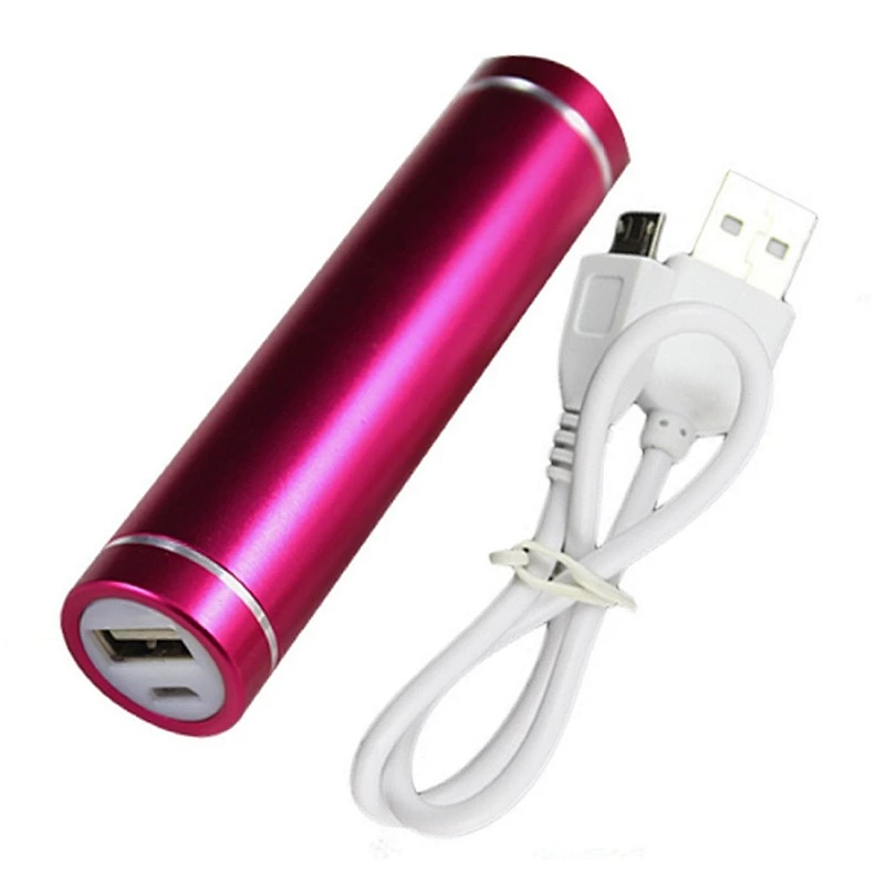 Factory price portable small universal super slim mobile phone power bank 2600mah