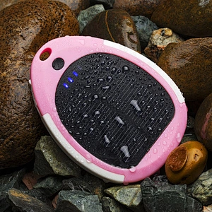 keychain Mini Mobile Phone Powerbank waterproof cartoon pocket Solar Power banks 3000mah