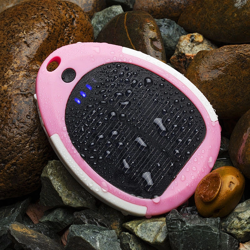 keychain Mini Mobile Phone Powerbank waterproof cartoon pocket Solar Power banks 3000mah