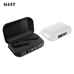 Wholesale Best quality headset tws wireless earphones with led display earphone i12 wireless Bluetooth Earbuds