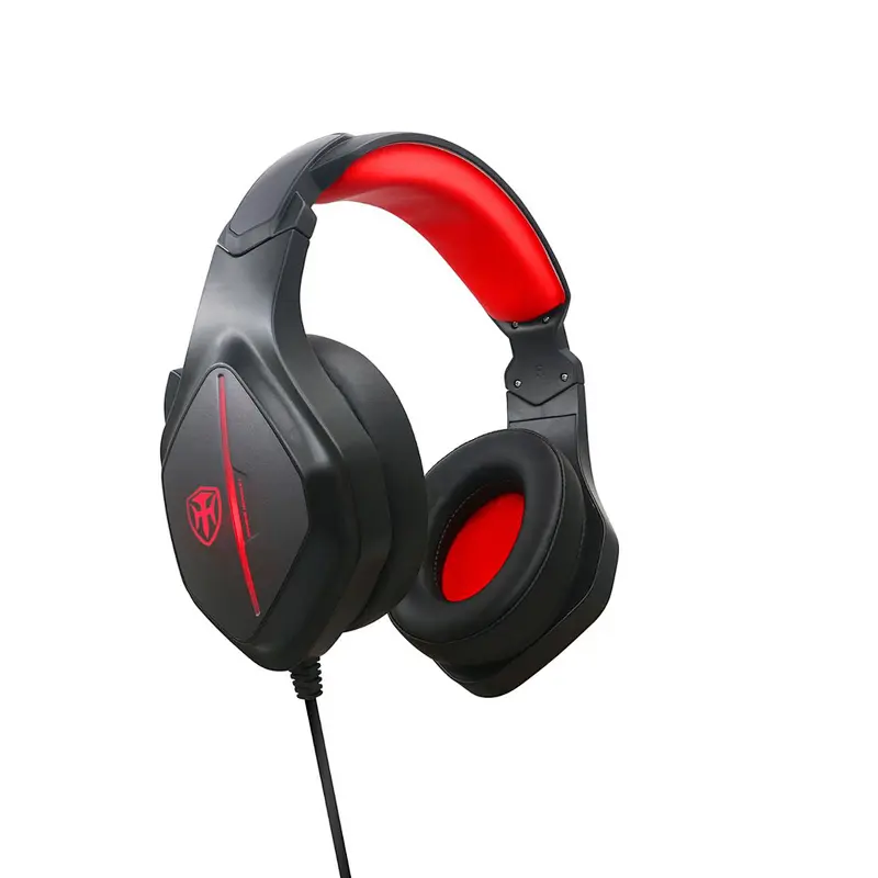 3.5mm & USB Surround PCcomputer microphone led light wired game headphone