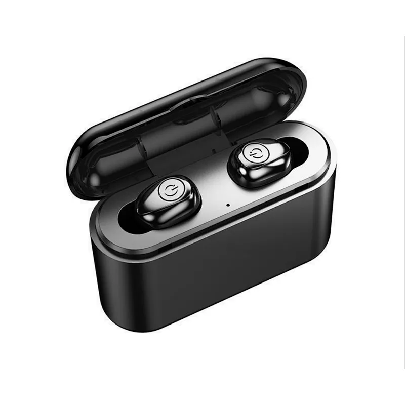 Mini TWS In Ear Earphone Invisible True Wireless Stereo Earbuds With Power Bank