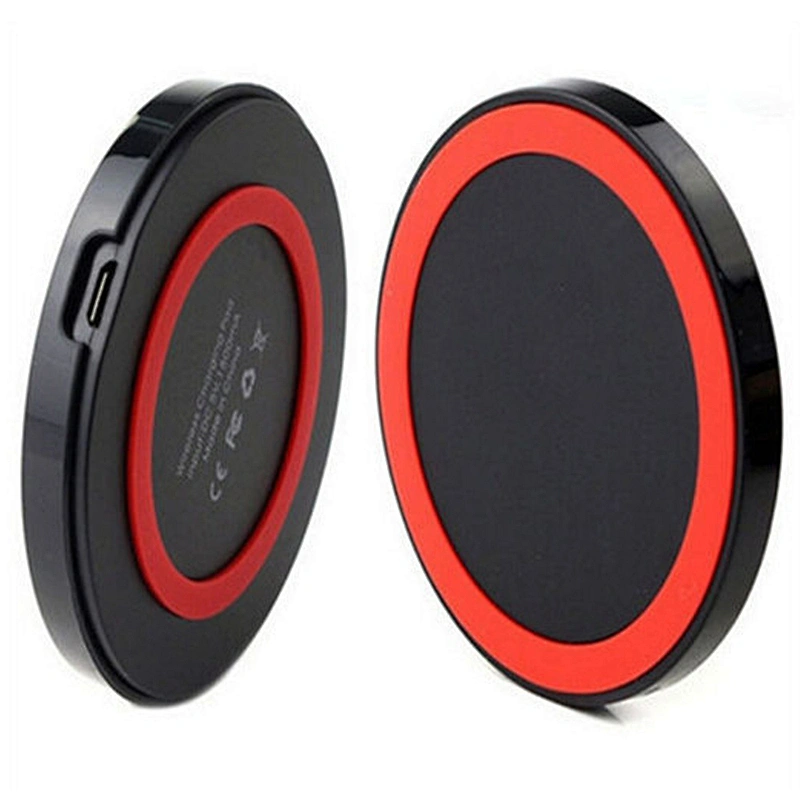Wholesales round  qi cell phone  fast wireless charger