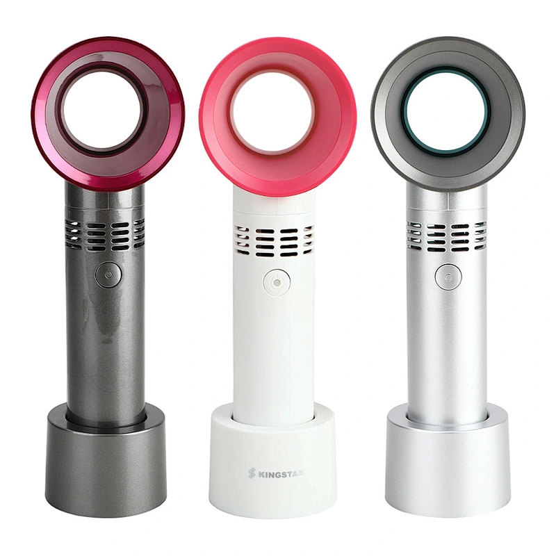 rechargeable Lithium Battery Portable USB Mini Handheld Bladeless Fan