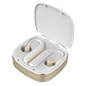 Fitness Running Waterproof Sweatproof Mini TWS Wireless Hanging Auriculares Stereo Ear Hook Bluetooth Earbuds