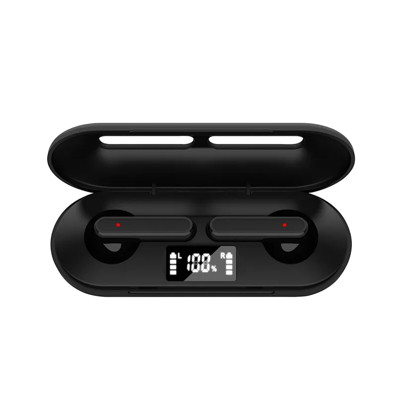 LED Mobile Accessories BT 5.0 Wireless Stereo Earbuds Earphone & Headphone