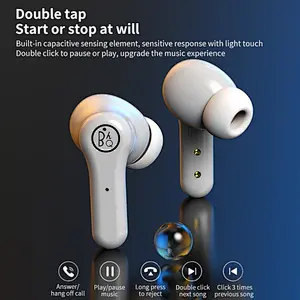 Cool Design Headset Stereo Sound Headphone Charging Box in-ear Earbuds for i12 OEM Waterproof Wireless Bluetooth Earphone