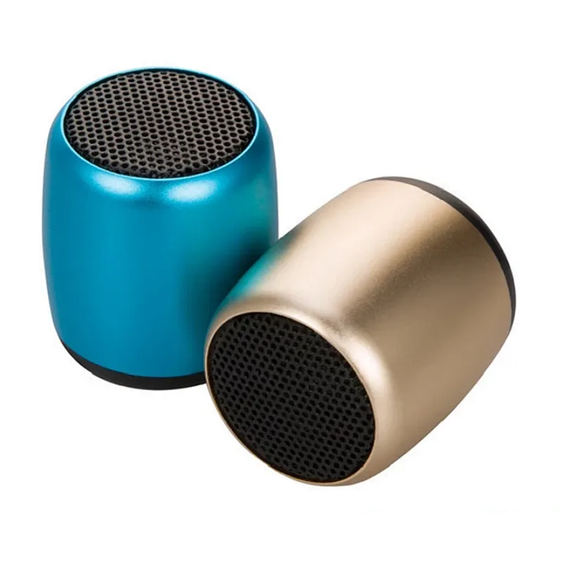 Christmas Gifts OEM Portable Stereo Wireless Calling Pocket Mini Blue Tooth Speakers