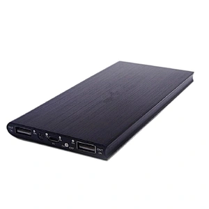 Promotion Gift 8000mah Ultra Thin Aluminium Metal Power Bank