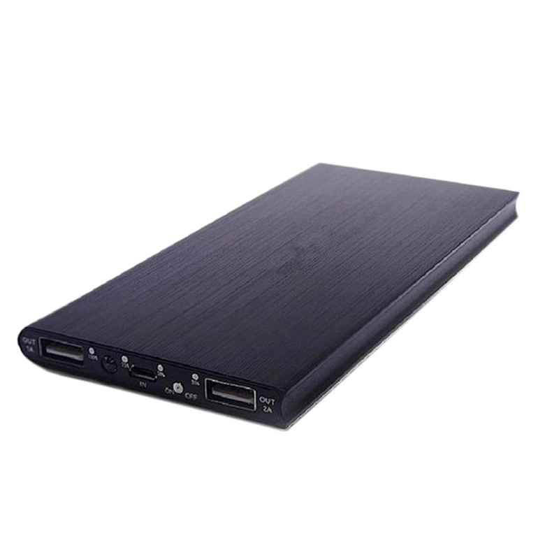 Promotion Gift 8000mah Ultra Thin Aluminium Metal Power Bank