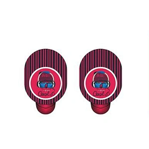 noise cancelling car driving stereo sport wireless earphones with charging case