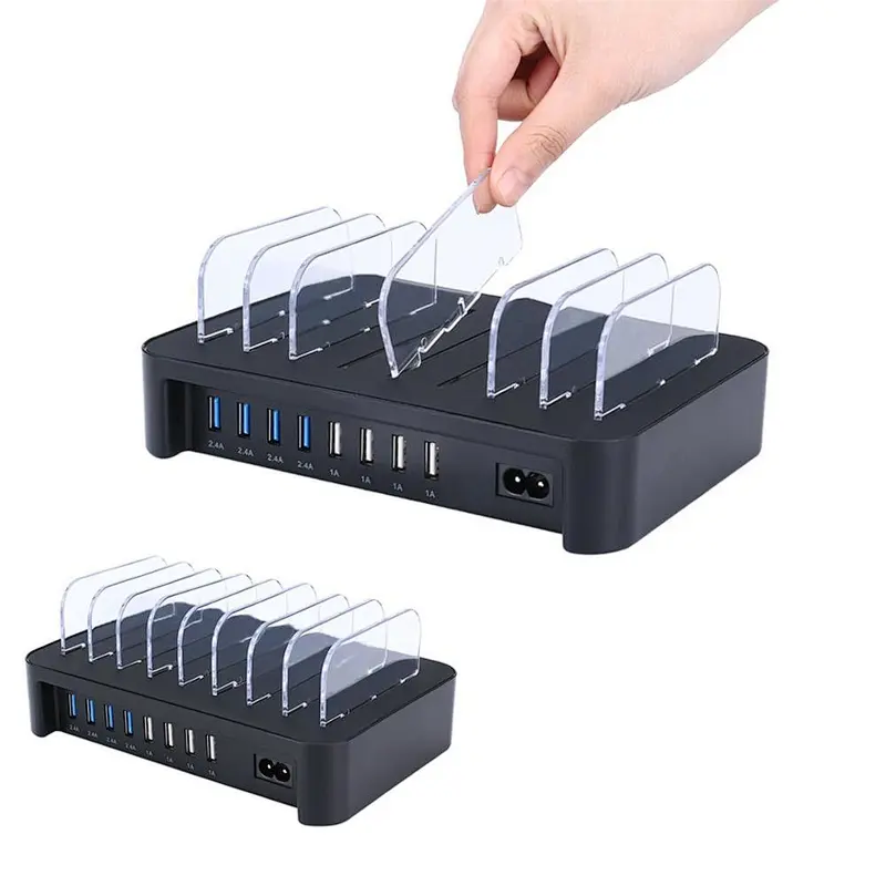 Hot Sale  Universal Emergency Portable 8 Port USB Charging Station for mobile phone