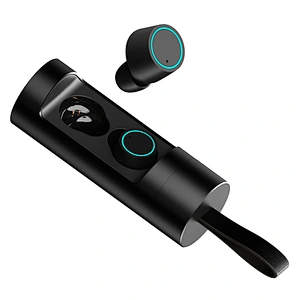Factory OEM TWS Rotate stereo double ear true wireless earbuds sport bt 5.0 earphone