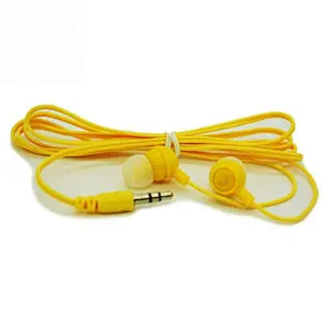 Colorful Promotional Cartoon Headphones Wholesale Wired Earphone