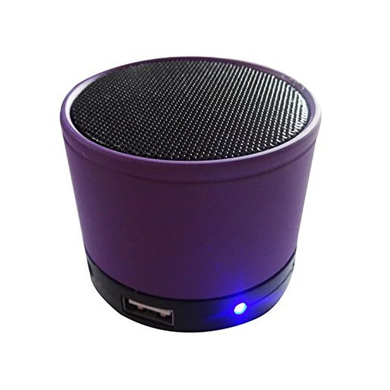 blister box oem color wireless handfreee call mini cylinder speaker