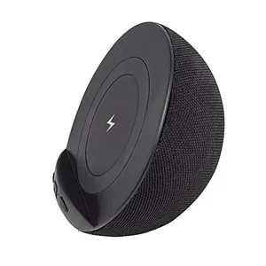Wireless Charging FM Radio Bluetooth Speaker with Microphone