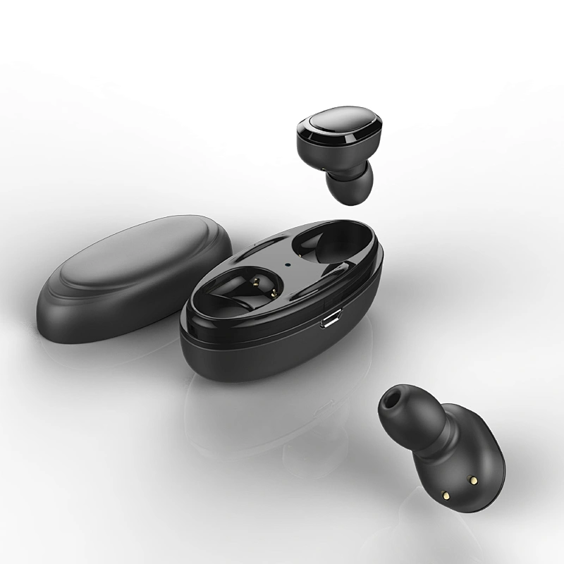 OEM new arrival  noise cancelling stereo sports waterproof blue tooth portable charging in ear tws mini true wireless earphone