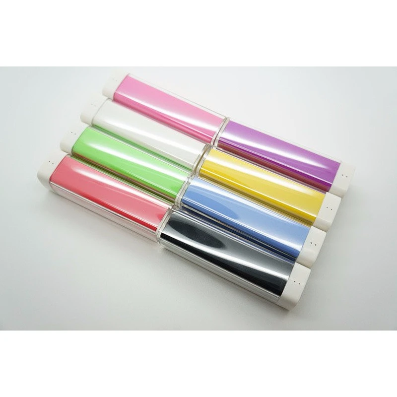 keychain 2600 mah pocket backpack lipstick mini portable powerbank
