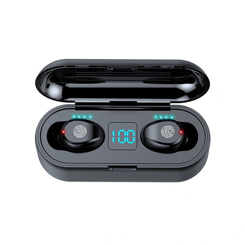 Power Bank Call BT 5.0 True In-Ear buds F9 TWS Earbuds Wireless Headphone