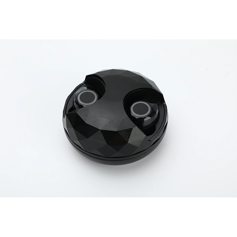 5.0 Round Shape Muti Color Rotate Open Mini Bluetooth Earphones