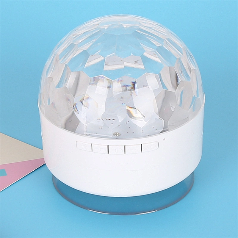 LED Crystal Magic Stage Rotating Ball Light Bluetooth Speaker