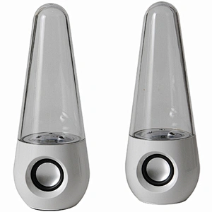 Color Changing Fountain Speaker Tower Spray Dancing Water Speaker
