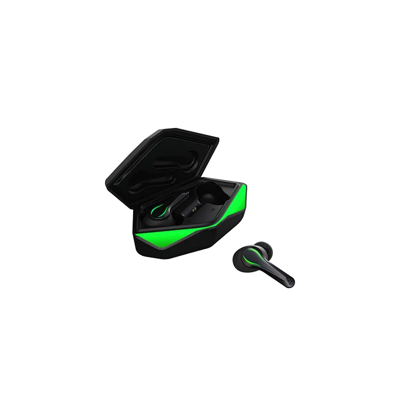 Portable Low Latency tws True Wireless Bluetooth Earphone Led Light Game Headphone Earbuds For PS 4