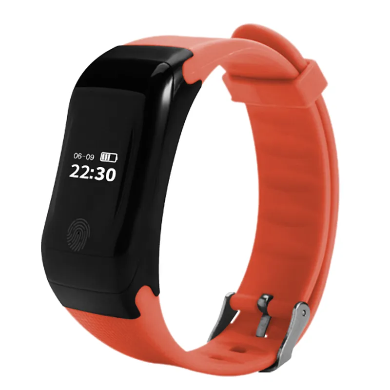 OEM fitness wristband waterproof bt smart bracelet  with heart rate monitor