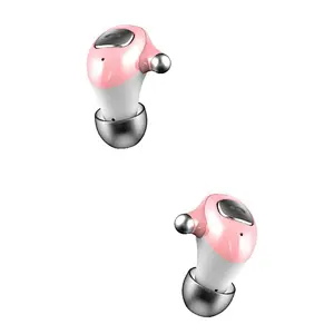 sports waterproof noise cancelling with charging case Reltek5.0 BT mini true tws ball shape round true tws wireless earbuds