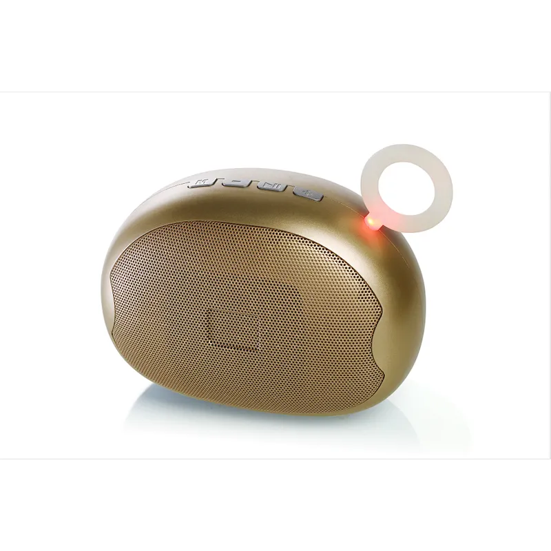 Portable LED Stand With Ring Bread Passive Home Theater Bluetooth Speaker