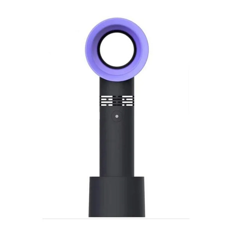 Rechargeable Handheld Mini USB Leafless Fan Bladeless Air Cooler