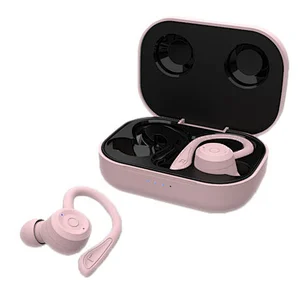 waterproof Sport headphone BT 5.0 true wireless earphones earhook TWS Headset