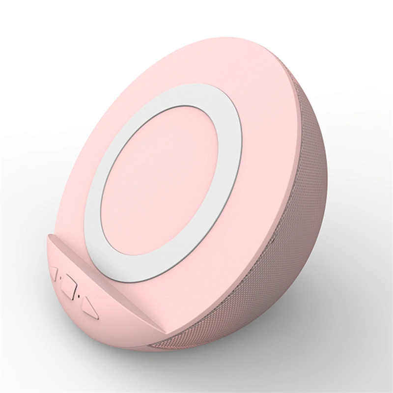 For Mobile Phone Portable Phone Stand Power Bank Qi Wireless Charger Speaker