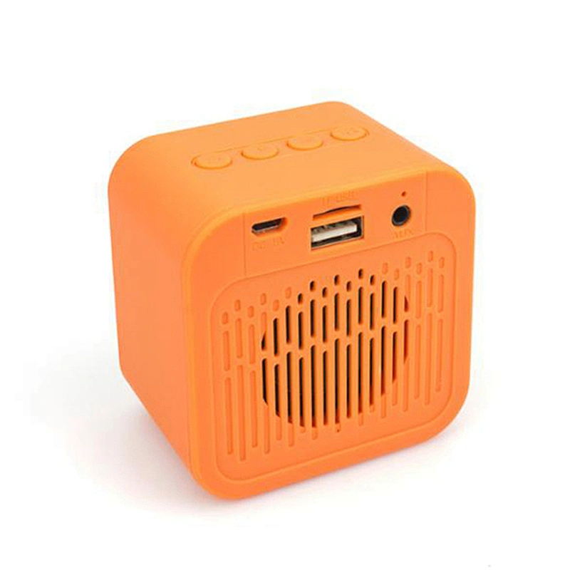 Popular Mini 3W Woven Fabric Canvas Cloth Cover Wireless Speaker