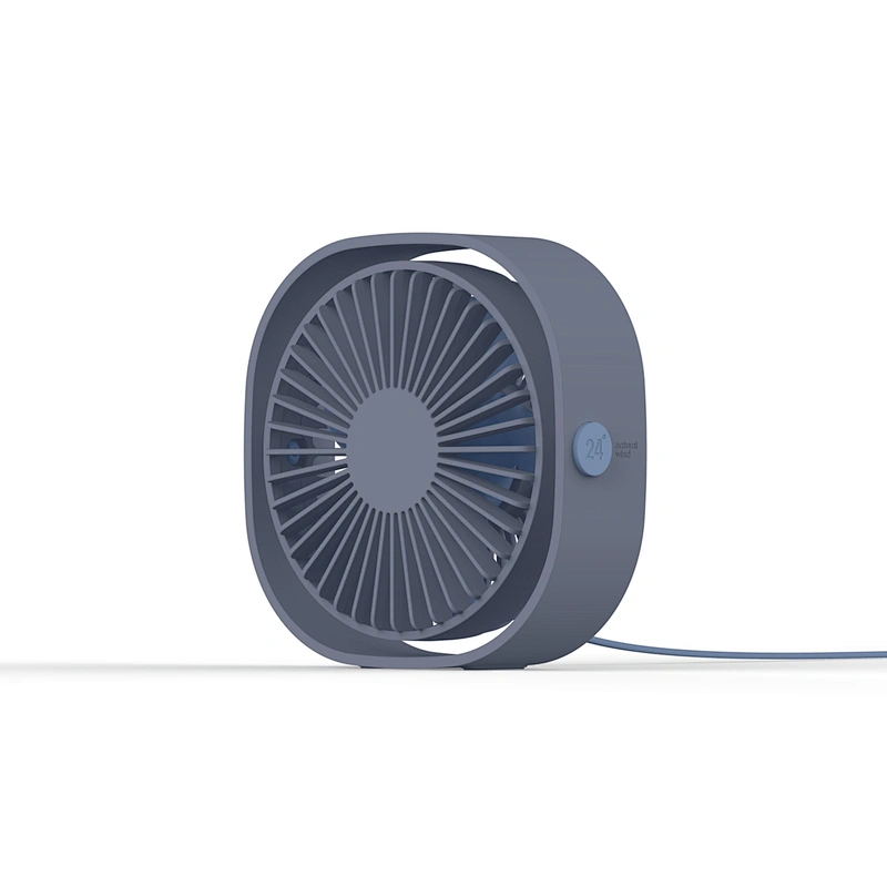 Plastic Air Cooler Fan Electric Cooling USB Mini Desk Rechargeable Fan