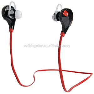 portable EVA Case logo stereo headset sport earphone wireless