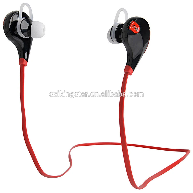 portable EVA Case logo stereo headset sport earphone wireless